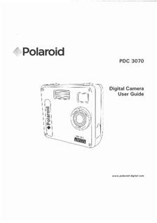 Polaroid PDC 3070 manual. Camera Instructions.